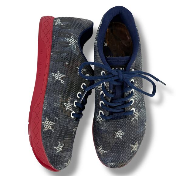 NoBull Outwork Vintage Stars CrossFit Trainers Sneakers Mens 7 Womens 8.5 Nobull Outwork Womens Training Shoes 8.5 Pink Gym Workout  main image 3